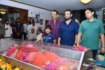 Celebrities Pay Homage to Vijaya Nirmala Garu